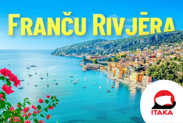 Franču Rivjēra! Cena sākot no 299 eur! 